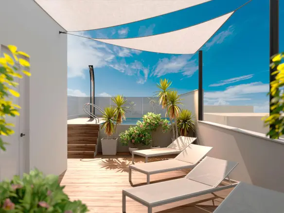 1-bedroom Penthouse In Torrevieja, Spain (75 M²)