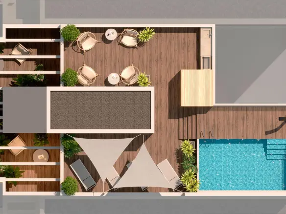 1-bedroom Penthouse In Torrevieja, Spain (75 M²)