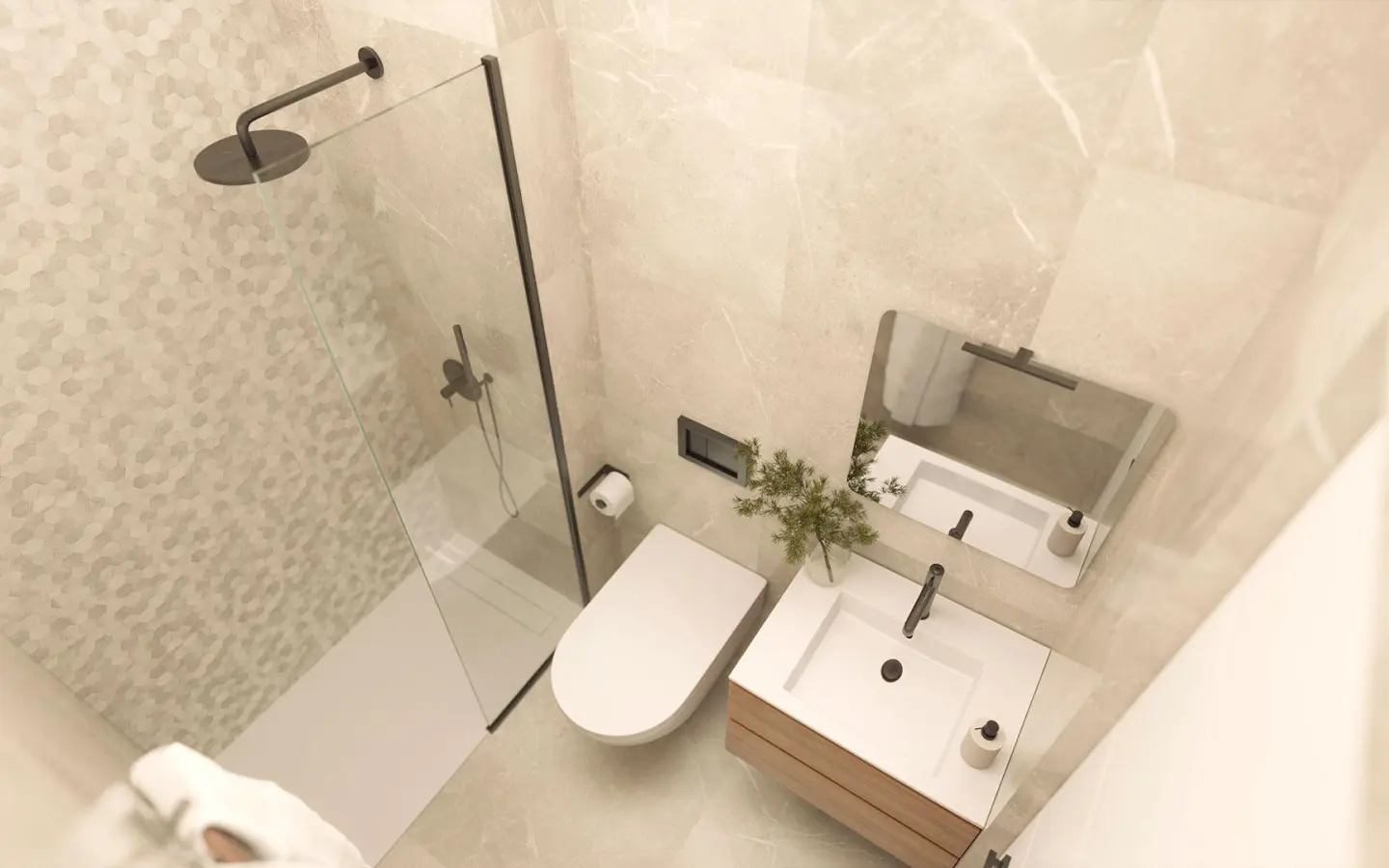 1-bedroom Penthouse In Torrevieja, Spain (75 M²)