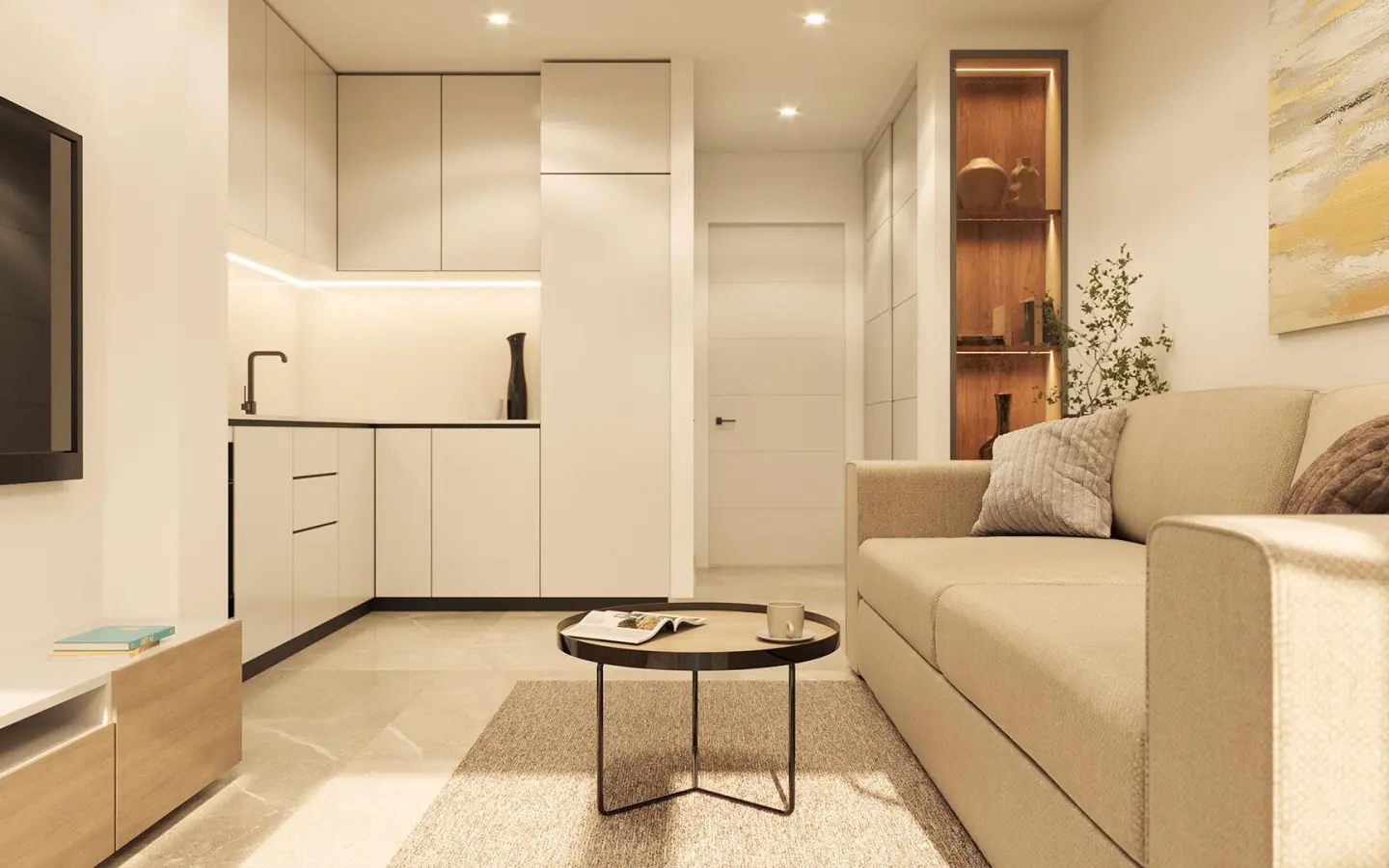 1-bedroom Penthouse In Torrevieja, Spain (75 M²)
