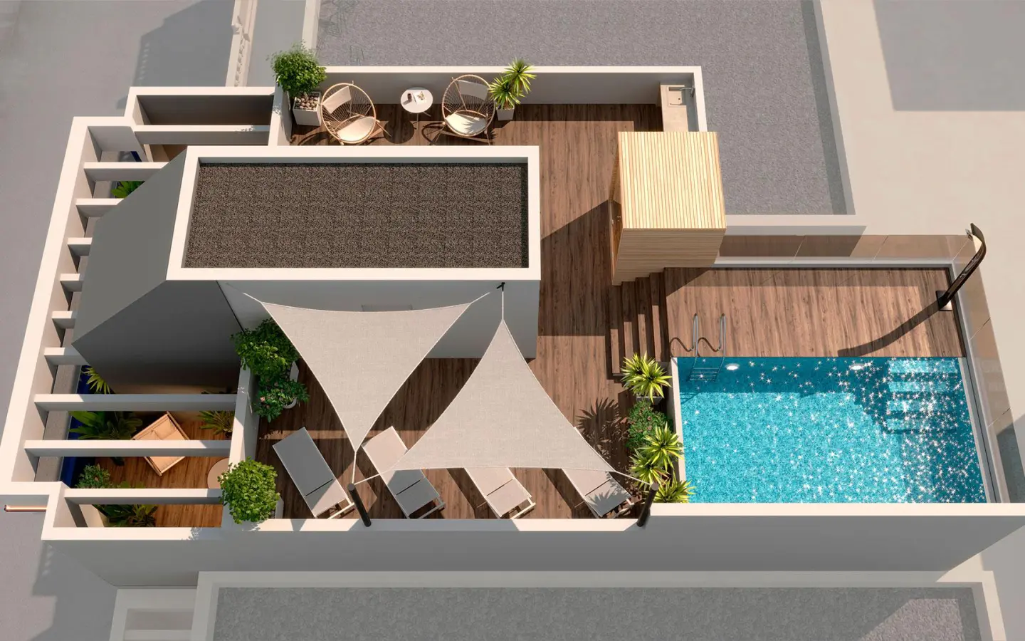 1-bedroom Penthouse In Torrevieja, Spain (75 M²)