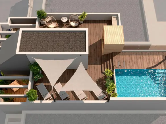 1-bedroom Penthouse In Torrevieja, Spain (75 M²)