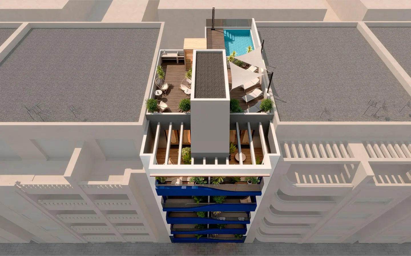 1-bedroom Penthouse In Torrevieja, Spain (75 M²)