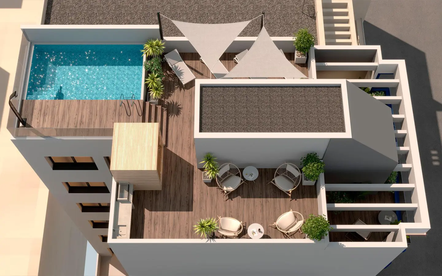 1-bedroom Penthouse In Torrevieja, Spain (75 M²)