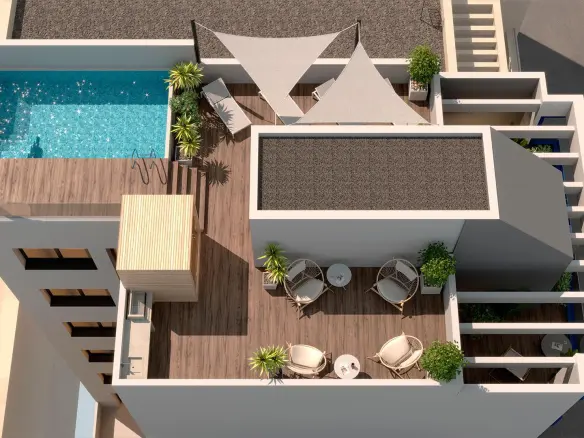 1-bedroom Penthouse In Torrevieja, Spain (75 M²)