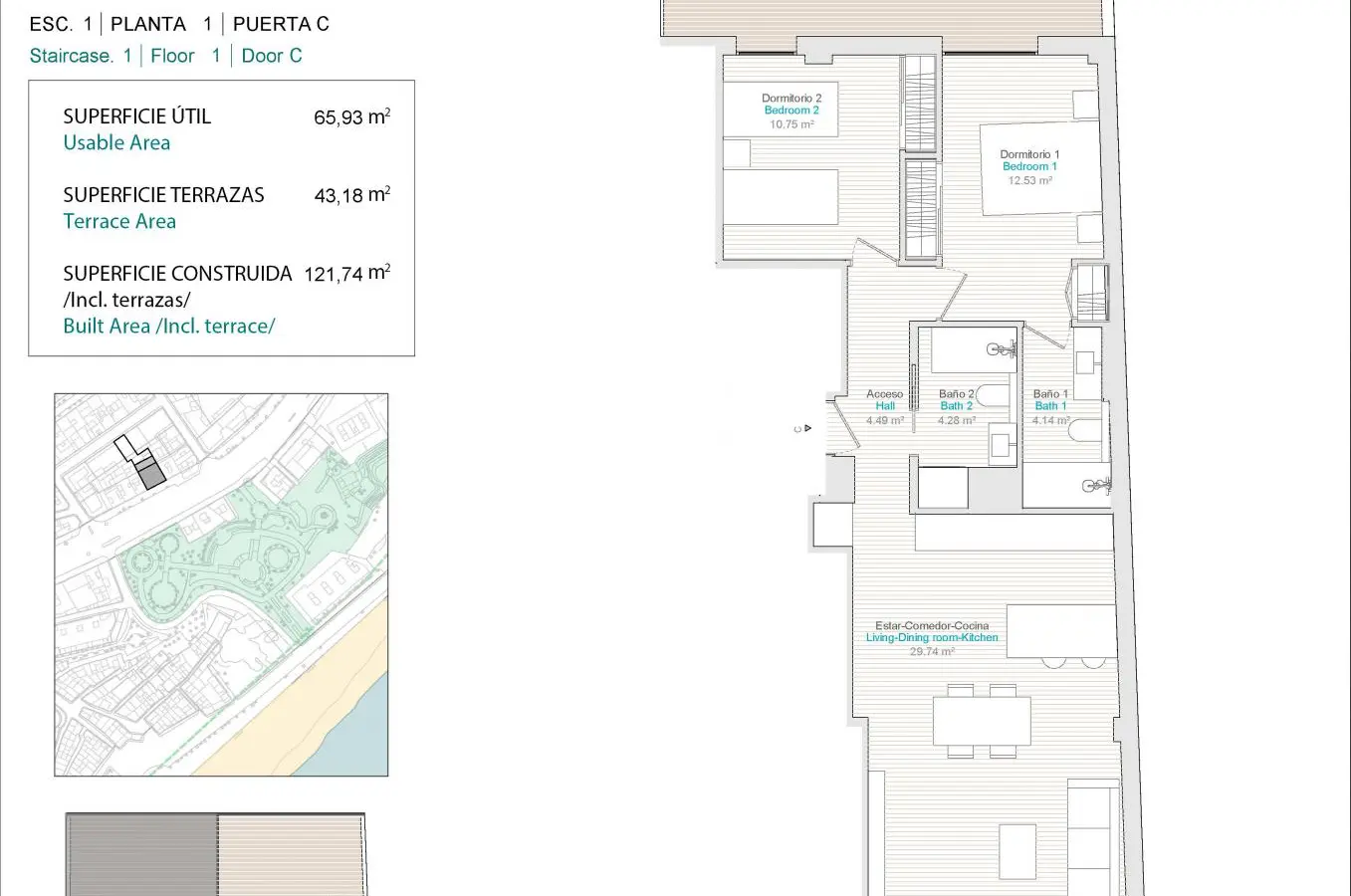 2-bedroom Apartment In Villajoyosa, Spain (121 M²)