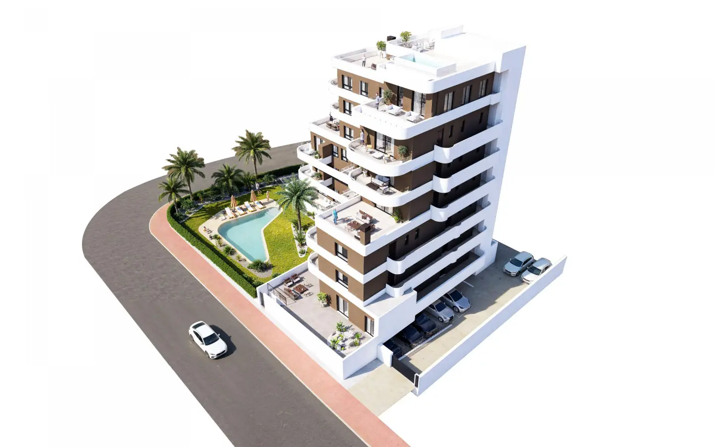 3-bedroom Penthouse In Guardamar Del Segura, Spain (222 M²)
