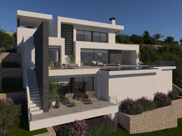 3-bedroom Villa In Benitachell, Spain (215 M²)