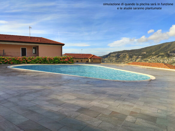 Q49 Quadrilocale Con Giardino , Vista Mare E Piscina Condominiale. Compreso Box Auto