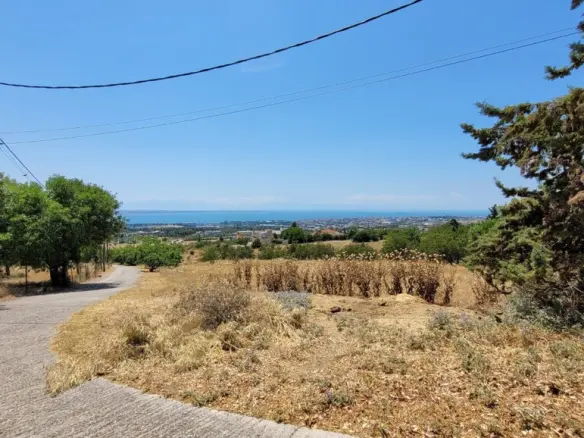 Land In Panorama, Greece