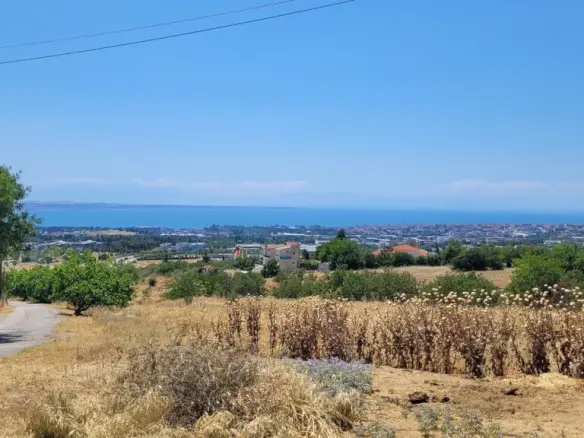 Land In Panorama, Greece