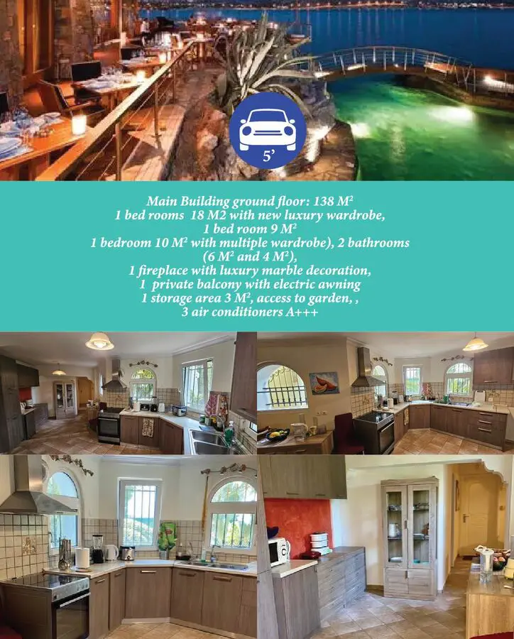 6-bedroom Villa In Kalivia Thorikou, Greece (418 M²)