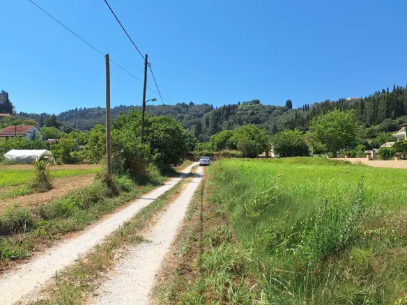 Land In Corfu, Greece