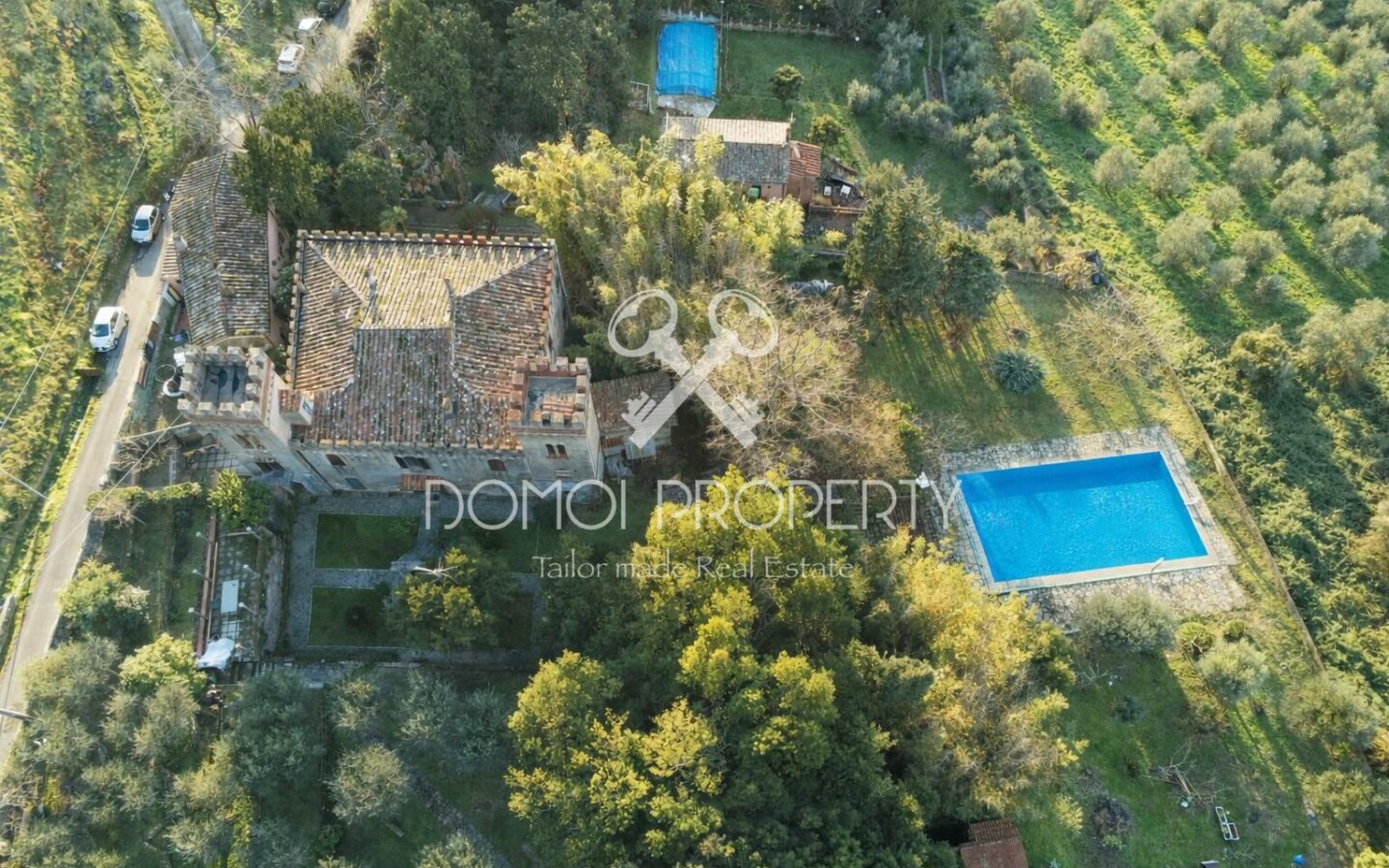 Porzione Di Villa In Stile Castello – Asciano (pisa)