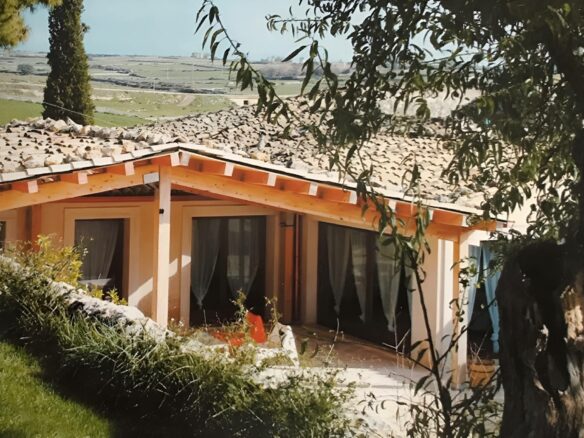 Immersed In The Ragusa Countryside Stands This Ancient Country House, Completely Renovated In 2005.