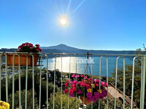 Luxury Apartment In Castel Gandolfo With Lake View, 130 Sq M Terrace, And Private Garden