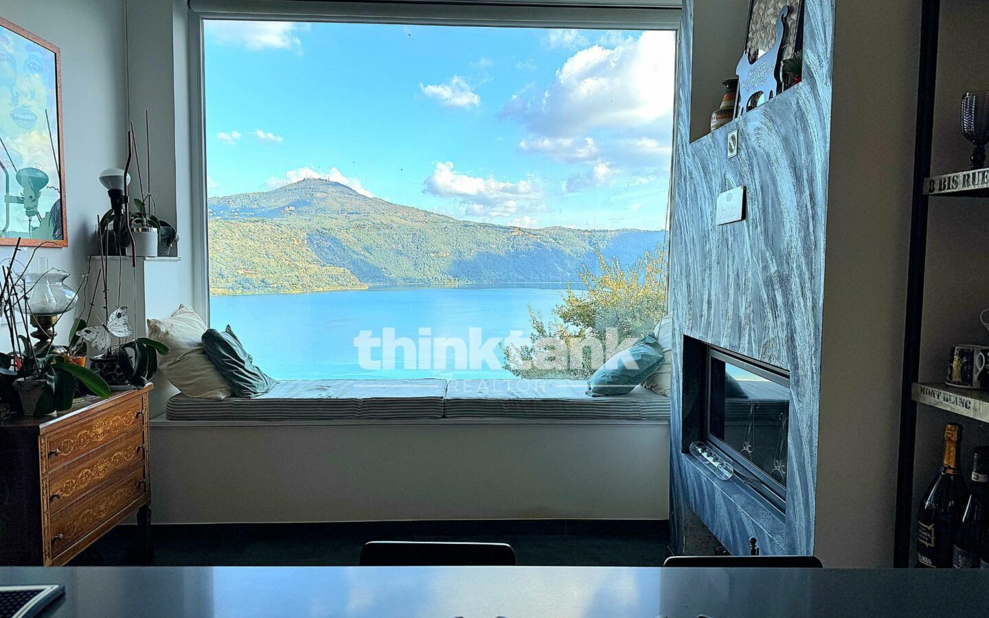 Luxury Apartment In Castel Gandolfo With Lake View, 130 Sq M Terrace, And Private Garden