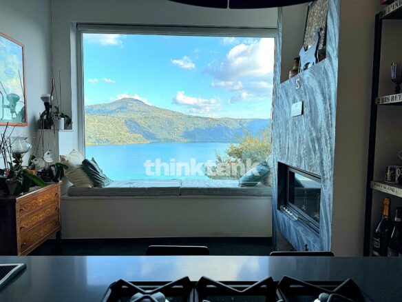 Luxury Apartment In Castel Gandolfo With Lake View, 130 Sq M Terrace, And Private Garden