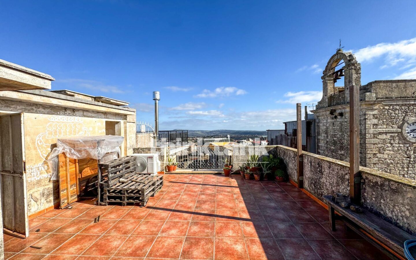 Renovated Detached House With Panoramic Terrace In Palazzolo Acreide – Unesco Baroque Historic Center