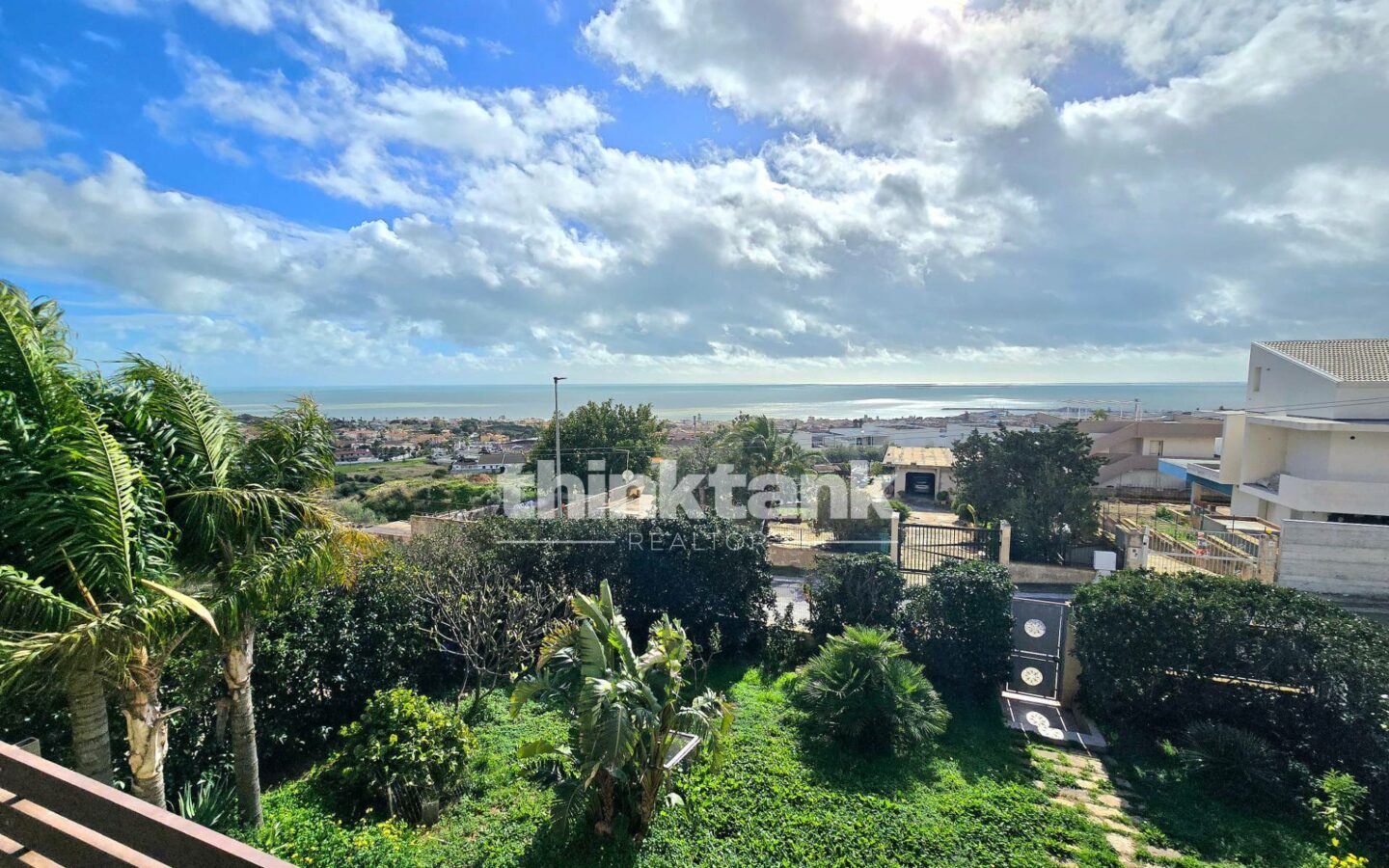 Semi-detached House In Marina Di Ragusa With Sea Views, Garden, And Panoramic Terrace.