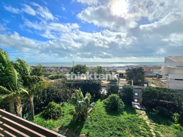 Semi-detached House In Marina Di Ragusa With Sea Views, Garden, And Panoramic Terrace.