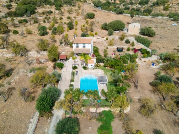 This Typical Sicilian Villa, Located In The Countryside Of Avola.