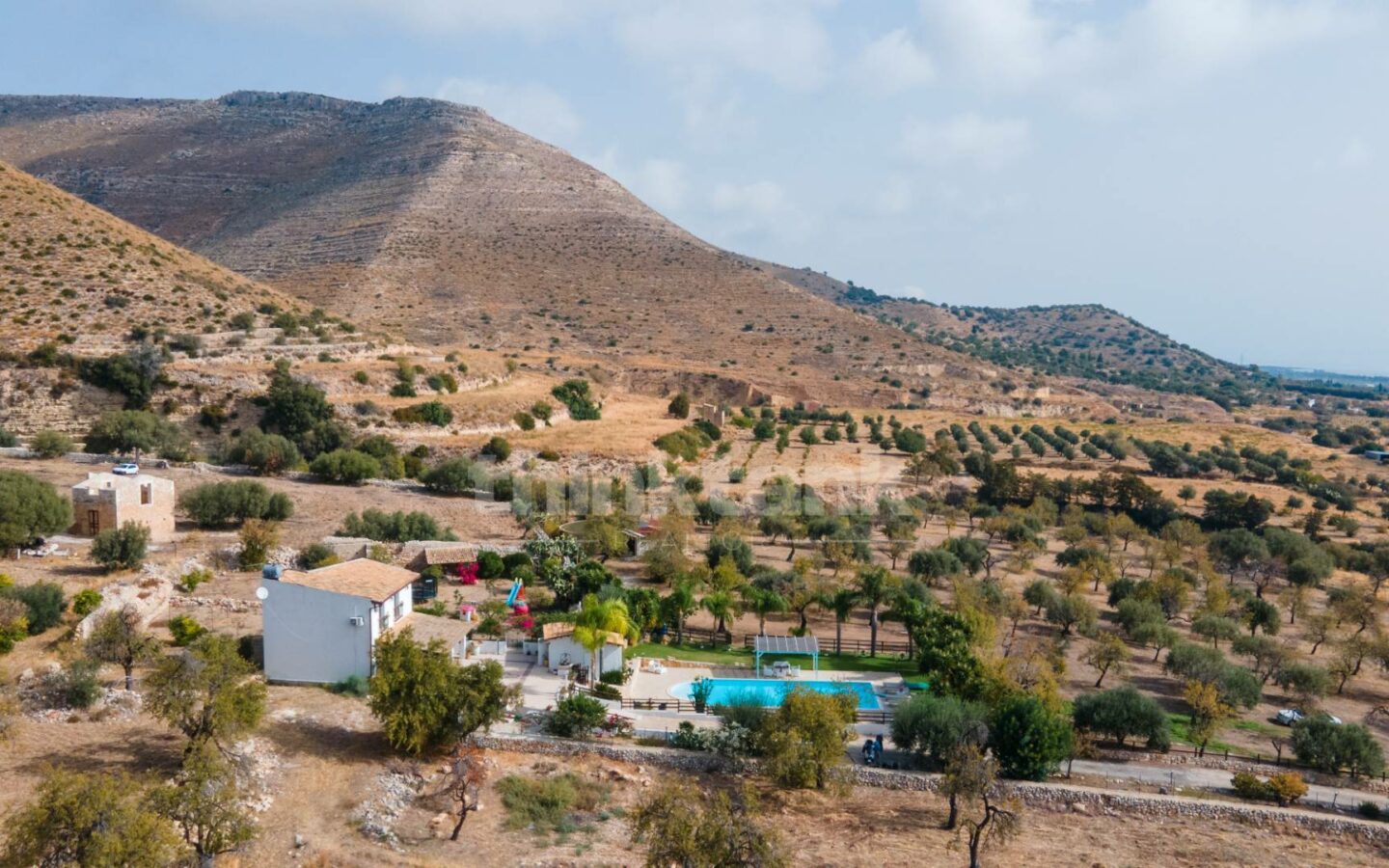 This Typical Sicilian Villa, Located In The Countryside Of Avola.