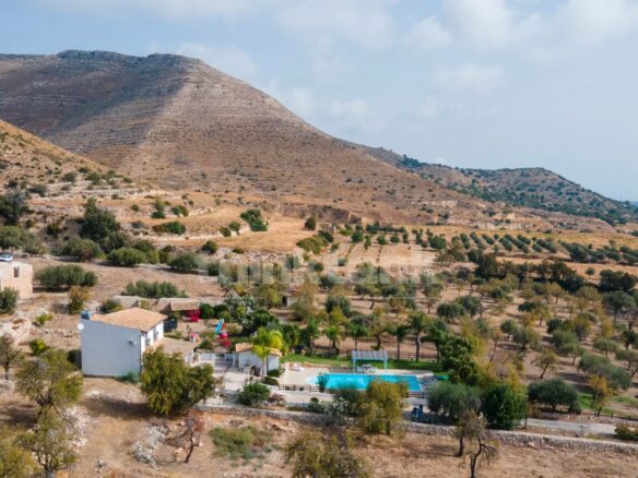 This Typical Sicilian Villa, Located In The Countryside Of Avola.