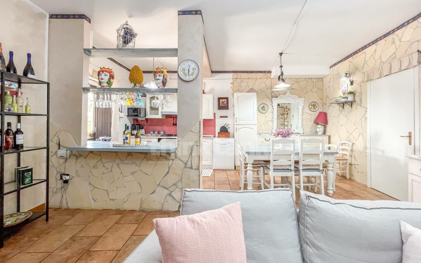 This Typical Sicilian Villa, Located In The Countryside Of Avola.