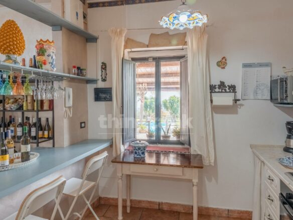 This Typical Sicilian Villa, Located In The Countryside Of Avola.