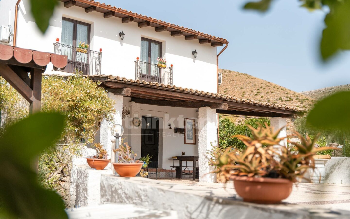 This Typical Sicilian Villa, Located In The Countryside Of Avola.