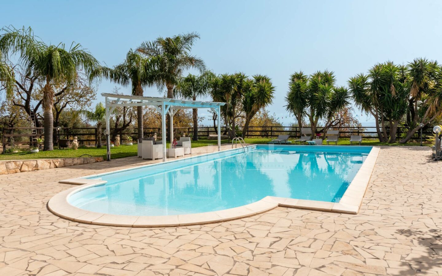 This Typical Sicilian Villa, Located In The Countryside Of Avola.