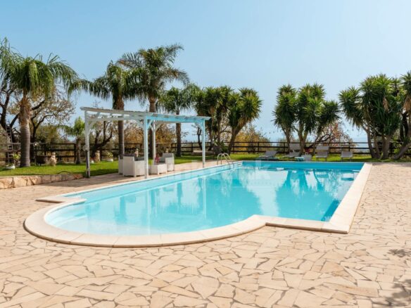 This Typical Sicilian Villa, Located In The Countryside Of Avola.