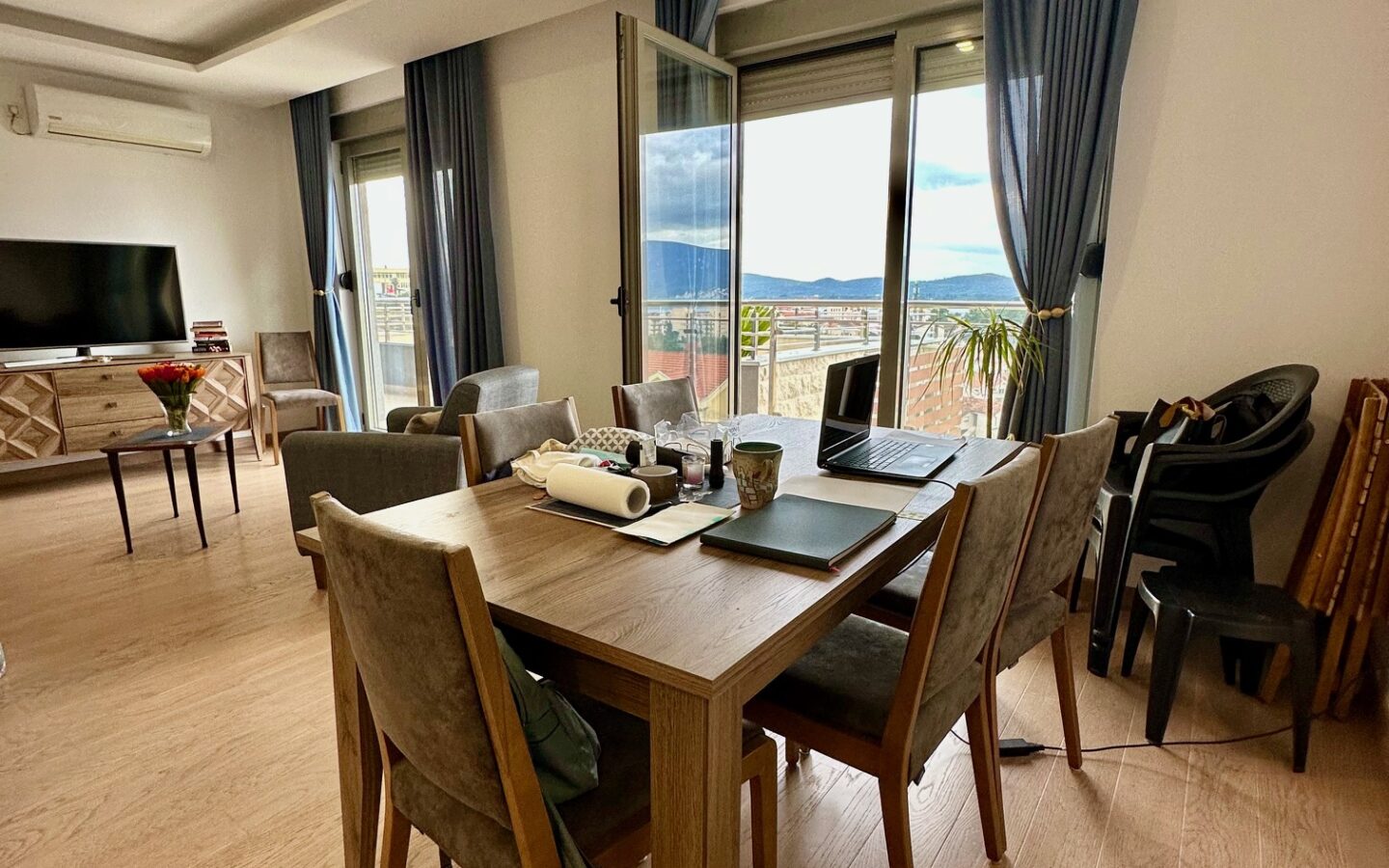 Montenegro, Tivat – Panoramic Sea View Apartment, Steps From Porto Montenegro Marina
