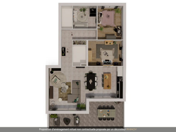 Beautiful, Recently Built Appartment In France – German Border