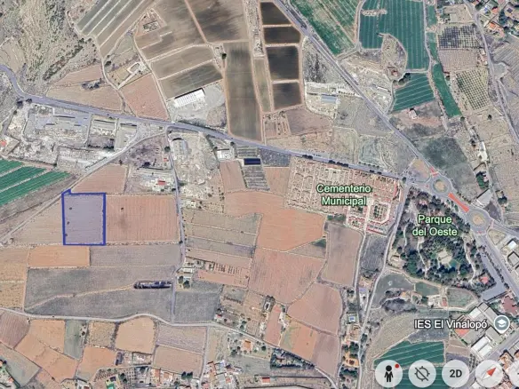 Country Land In Novelda, Spain (12.000 M² Plot)