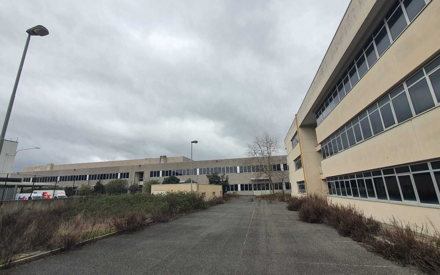 Industrial Complex Near Leonardo Da Vinci Airport Fiumicino Rome