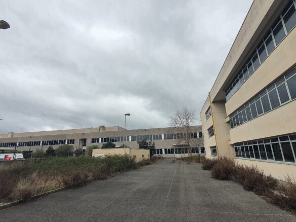Industrial Complex Near Leonardo Da Vinci Airport Fiumicino Rome