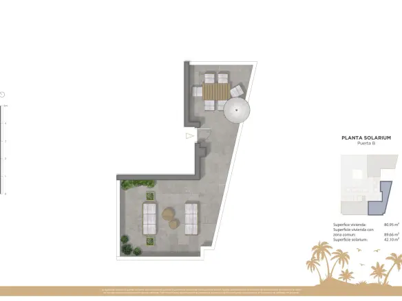2-bedroom Penthouse In Guardamar Del Segura, Spain (80 M²)