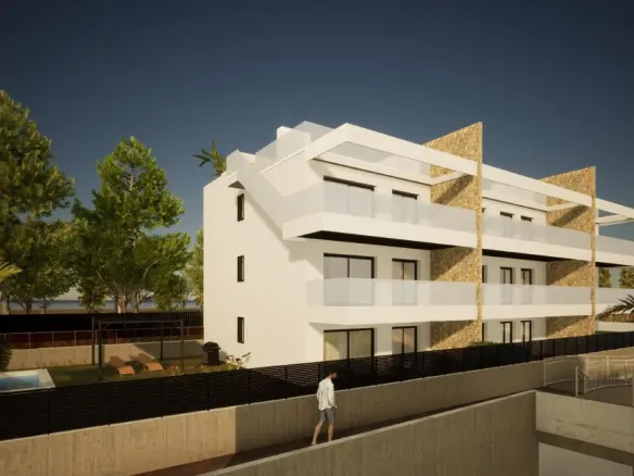 2-bedroom Penthouse In Finestrat, Spain (73 M²)