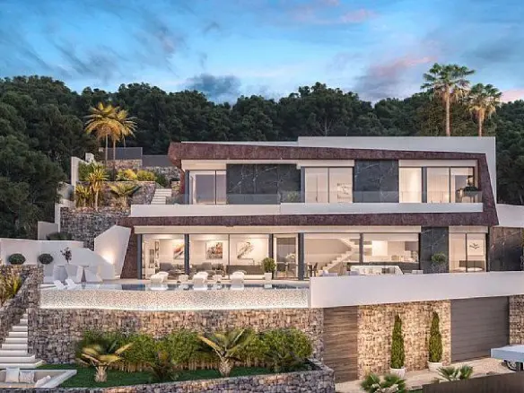 4-bedroom Villa In Calpe, Spain (427 M²)