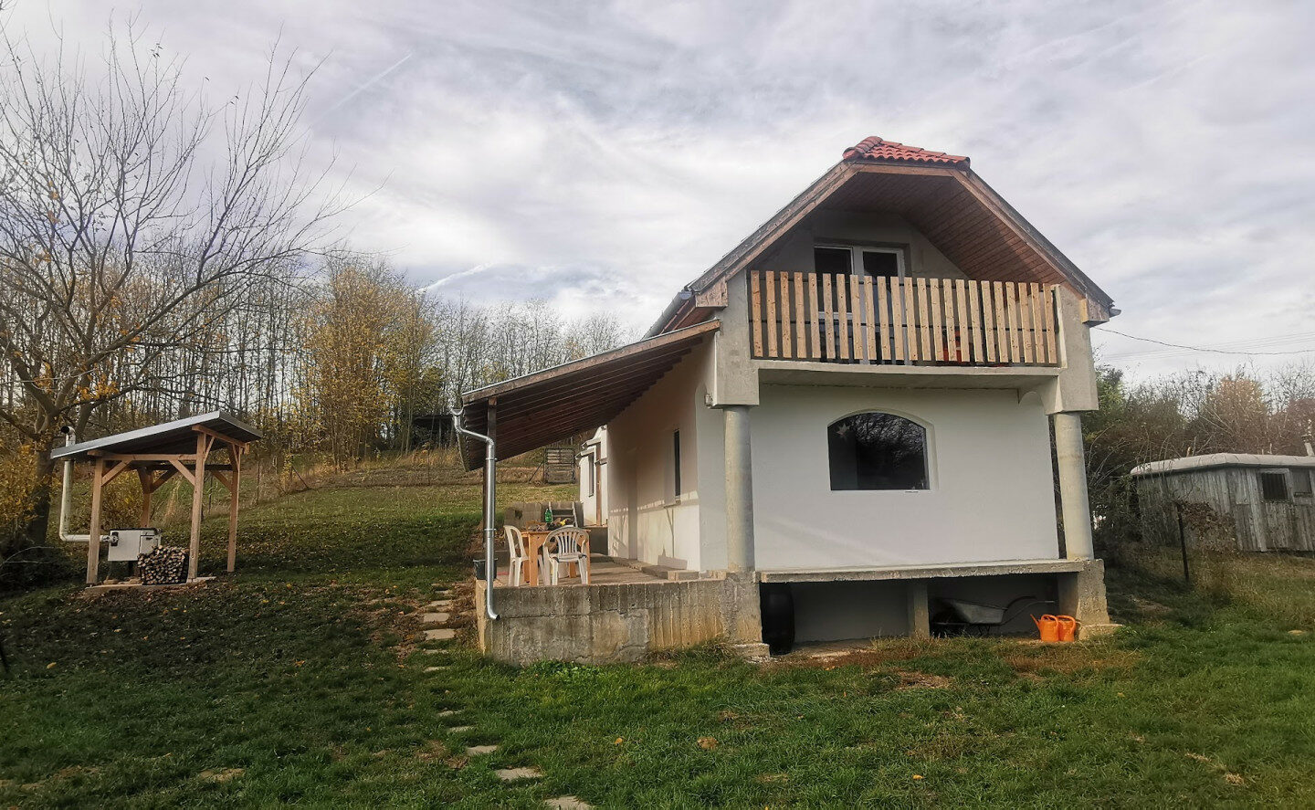 A Small Countryside House On The Outskirts Of Kaposvár.