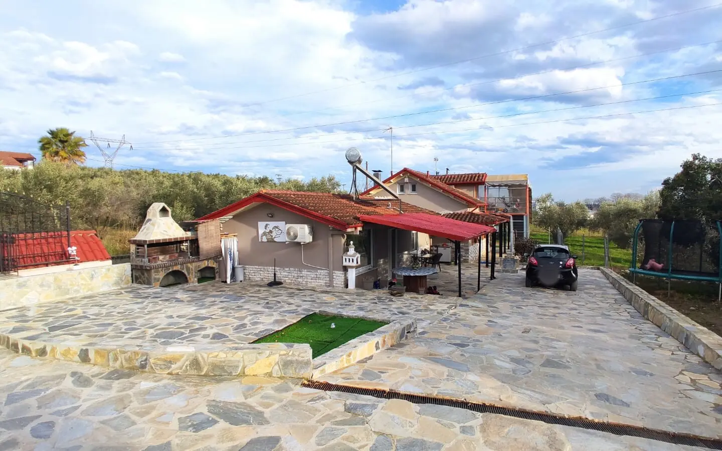 3-bedroom Detached House In Katerini, Greece (156 M²)