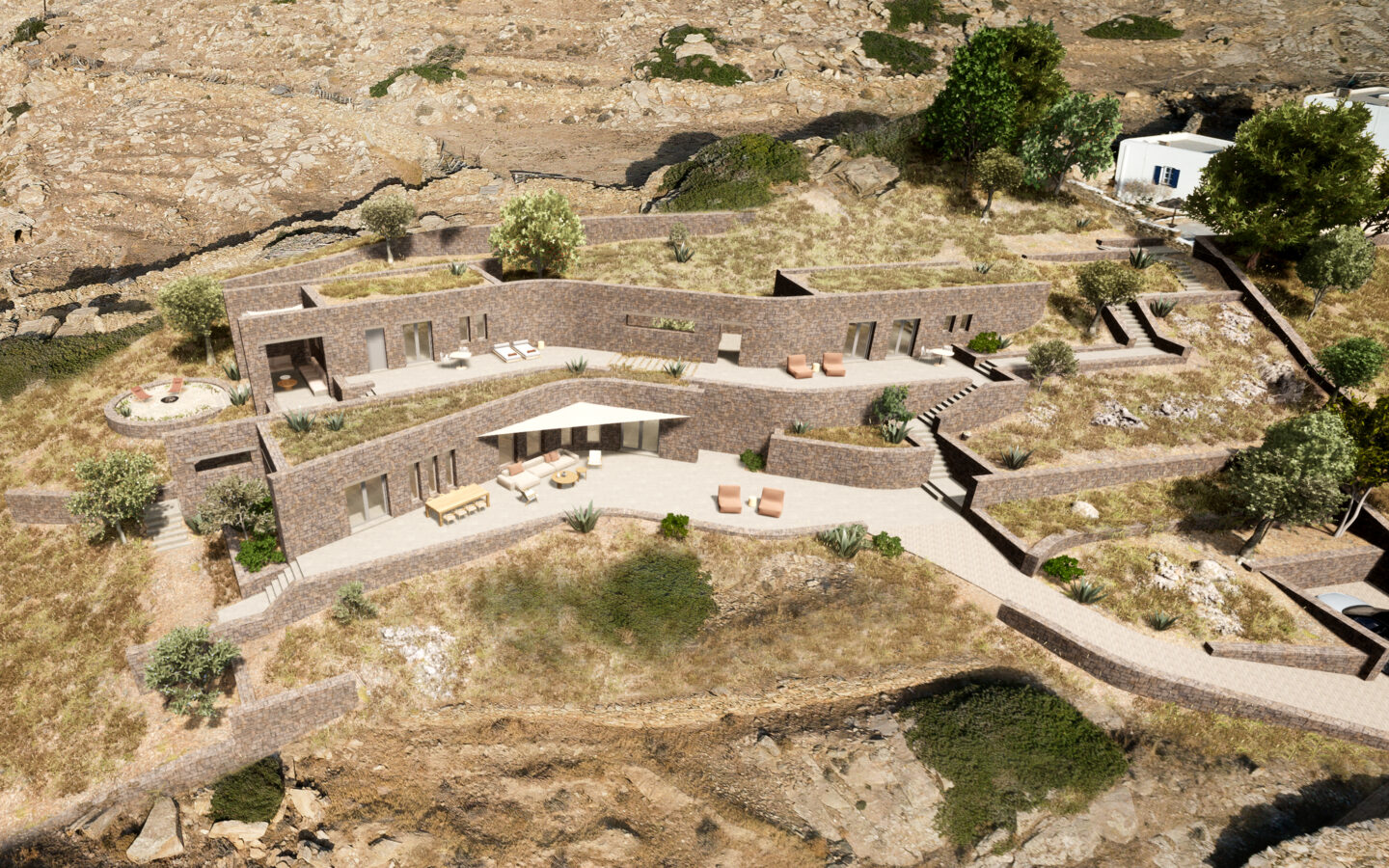 4.450 Sqm Prime Land, Ios Island Greece | Permit Secured | Build Your Cycladic Dream