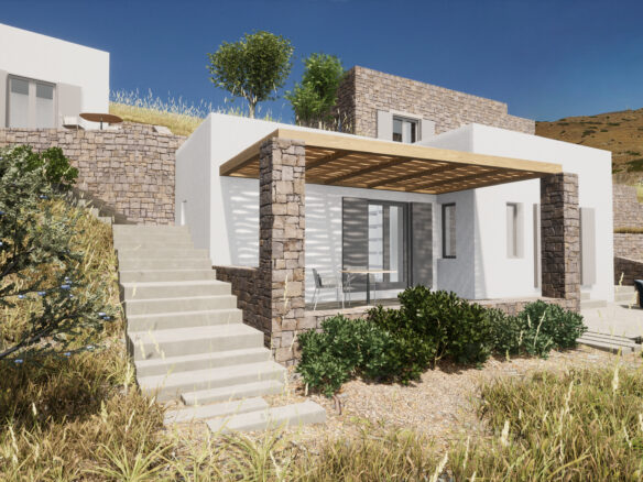 3.454 Sqm Prime Land, Ios Island Greece | Permit Secured | Build Your Cycladic Dream