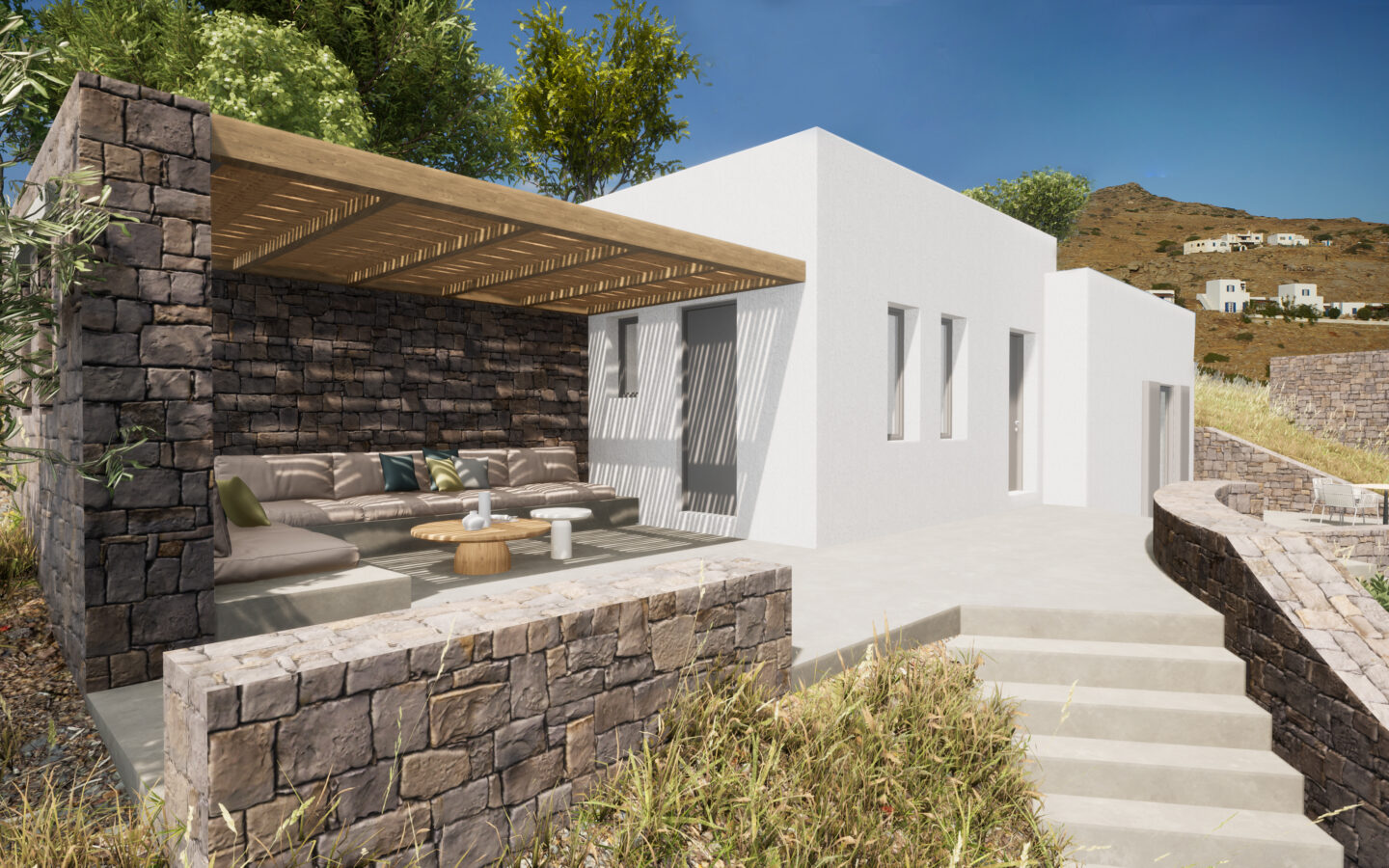 3.454 Sqm Prime Land, Ios Island Greece | Permit Secured | Build Your Cycladic Dream