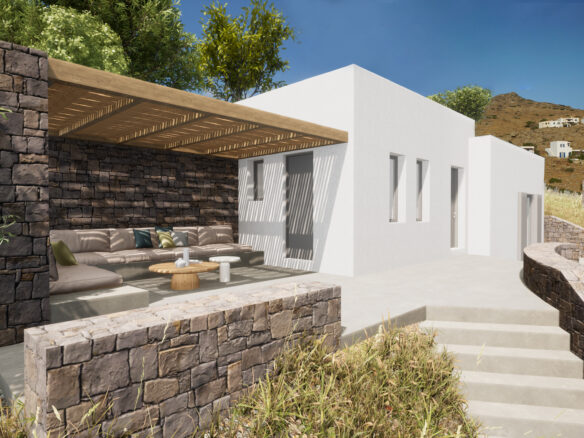 3.454 Sqm Prime Land, Ios Island Greece | Permit Secured | Build Your Cycladic Dream