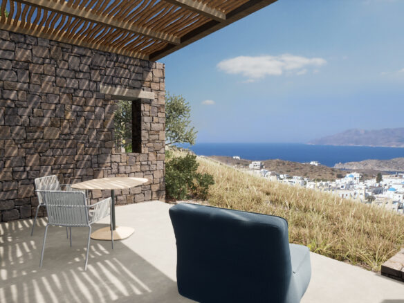 3.454 Sqm Prime Land, Ios Island Greece | Permit Secured | Build Your Cycladic Dream