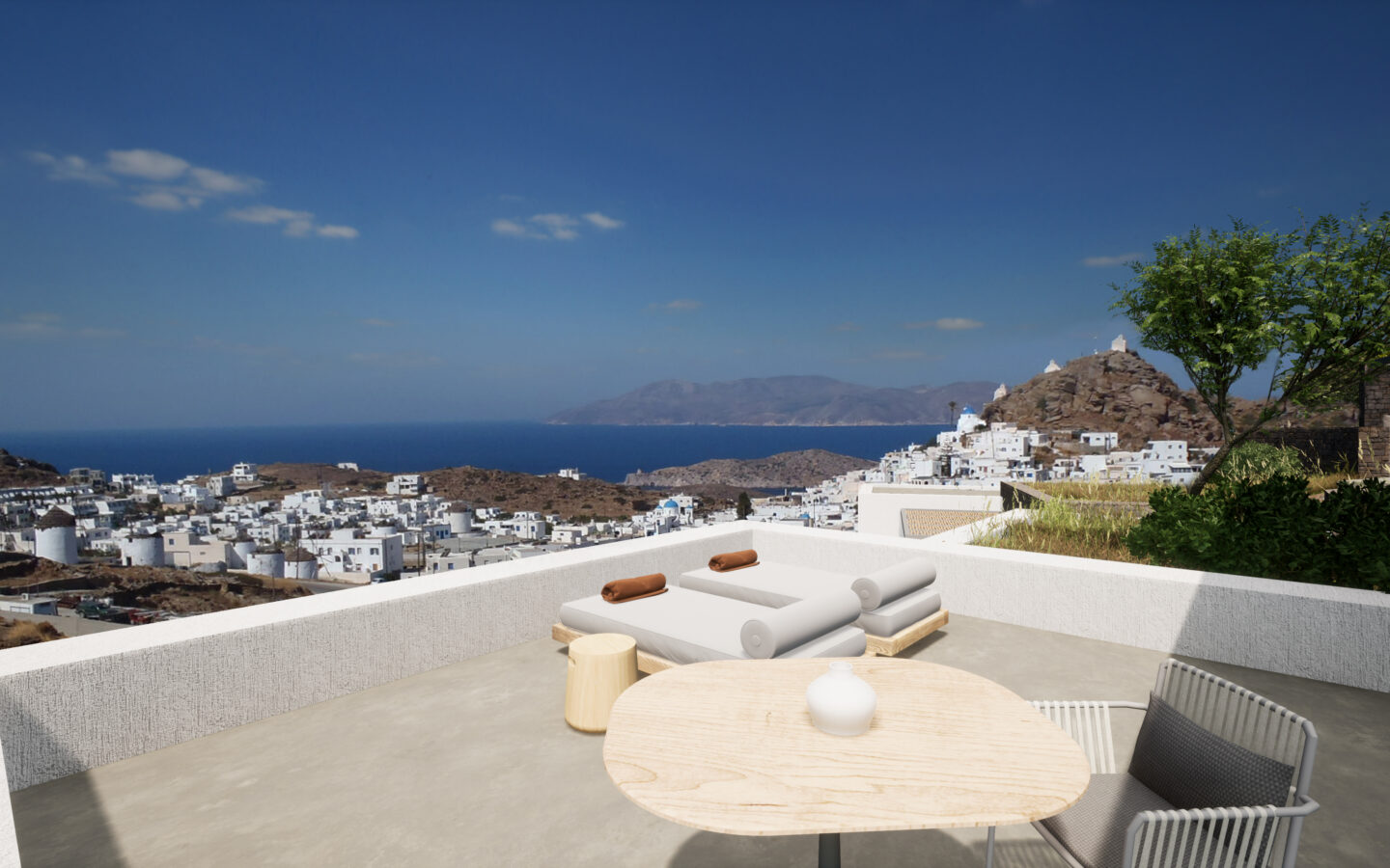 3.454 Sqm Prime Land, Ios Island Greece | Permit Secured | Build Your Cycladic Dream