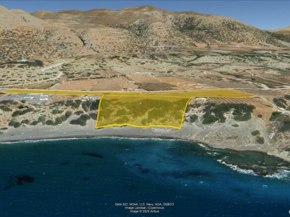 Beachfront Hotel Development Land – 20,699 M2 In Tsoutsouros, South Crete
